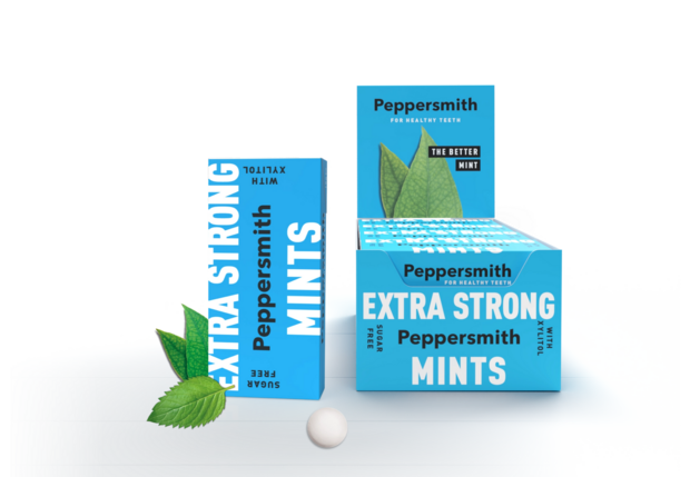 Peppersmith Extra strong mints with Xylitol 