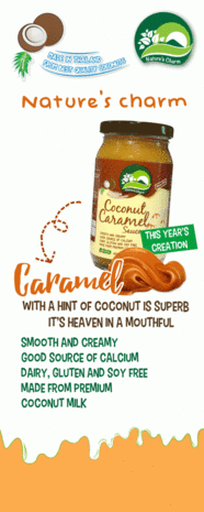 Nature's Charm Coconut Caramel sauce 200g 