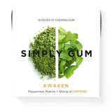 Simply Gum Awaken (Caffeine) 15 pieces_