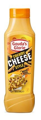 GOUDA’S GLORIE creamy cheese style kaassaus 850ml *THT MAART 2022*