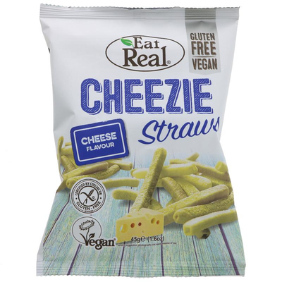 Eat Real Potato Cheezie Straws 45g