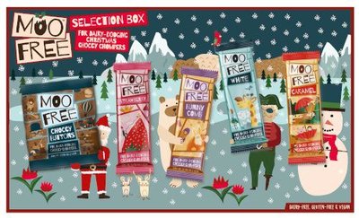 Moo Free Dairy Free & Vegan Christmas Selection Box 105g