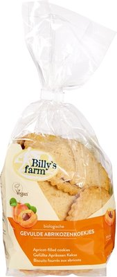 Billy's Farm Gevulde abrikozenkoekje 200g