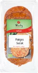 Wheaty Vegan plakjes knoflookworst (sucuk) 100g