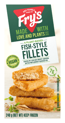 Fry's Crispy CRISPY FISH-STYLE FILLETS 250g *DIEPVRIESPRODUCT*