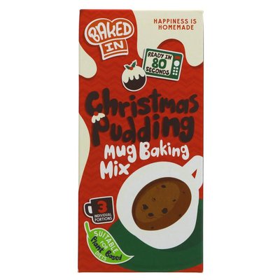 Bakedin Christmas Pudding Mug Mix 240g