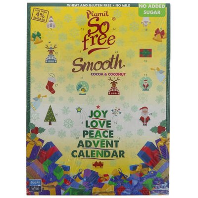 So Free Smooth Advent Calendar - Cocoa & coconut 110g *THT MAART 2023*