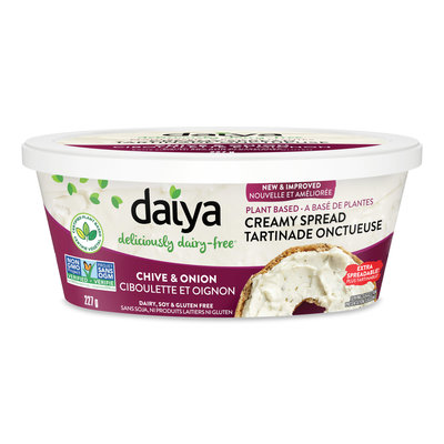 Daiya Chive & Onion Cream Cheeze style spread 227g *THT 04.02.2022*