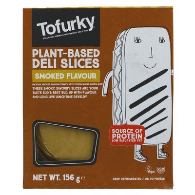 Tofurky Hickory Smoked flavour Deli Slices 156g