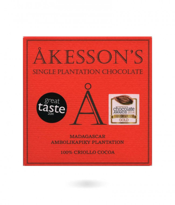 Akesson's Madagascar - 100% criollo cocoa  BIO 60g