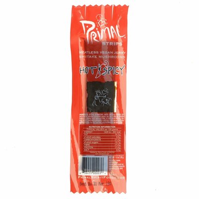 Primal Vegan Jerky Shiitake Mushroom Jerky 28g