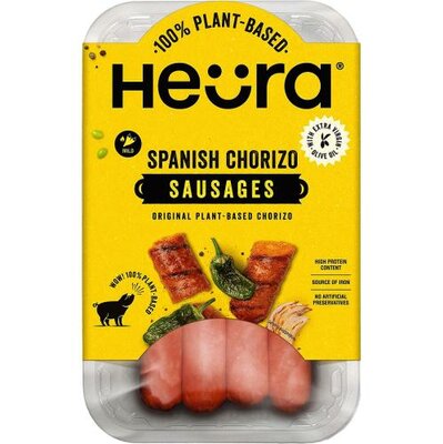 Heura Grill Spanish Chorizo sausages 216g
