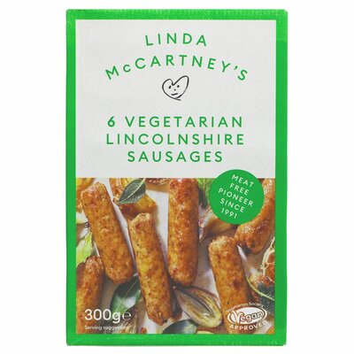 Linda Mccartney Lincolnshire Sausages 300g