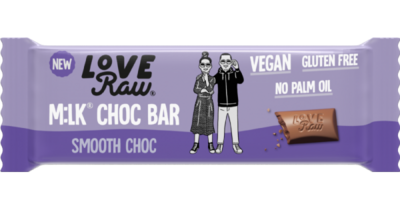 LoveRaw - M:lk Choc Bar - Smooth Choc 30g