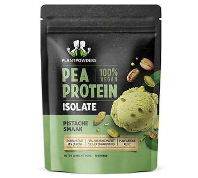 Plantpowders Pea Protein Isolate Pistache 300g