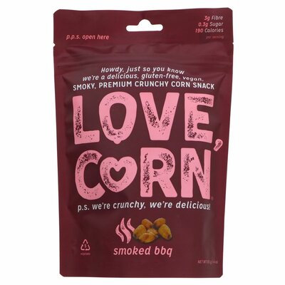 Love Corn Crunchy Corn - BBQ 115g