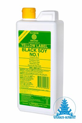 Flo­wer­brand Yellow Label Black soy no.1 900ml