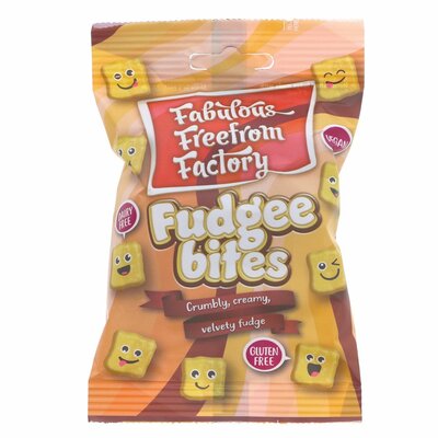 Fabulous Free From Factory Dairy Free Fudgee Bites 65g *THT AUGUSTUS 2023*