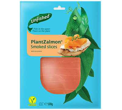 Unfished PlantZalmon Smoked Slices 100g