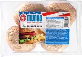O Mundo Hamburgerbroodjes 250g *THT 25.06.2023*