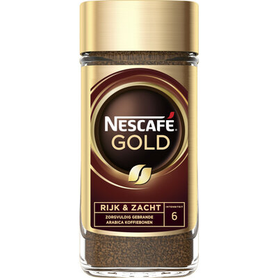 Nescafé Gold rijk & zacht oploskoffie 200g