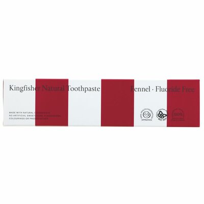 Kingfisher Fluoride Free Fennel ToothPaste 100ml