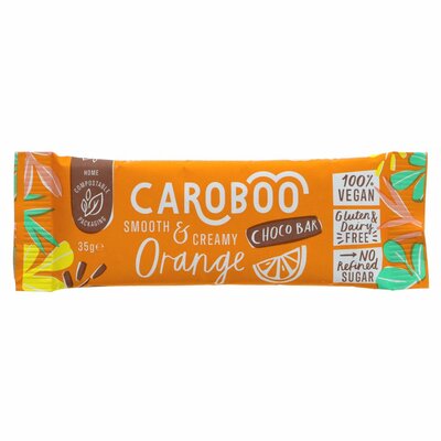 Caroboo Smooth & Creamy Orange Bars 35g *THT 30.04.2024*