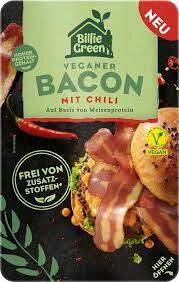 Billie Green vegan bacon met chili 90g *THT
