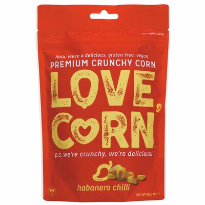 Love Corn Crunchy Corn - Habanero 115g