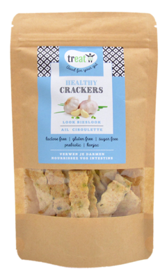 Tr-eat Crackers bieslook 80g