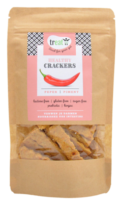 Tr-eat Crackers Peper 80g