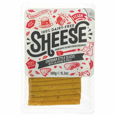 Bute Island Foods Sheese Cheddar Jalapeno Slice180g