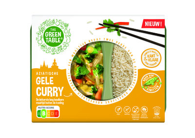 The Green Table Aziatische gele curry 550g
