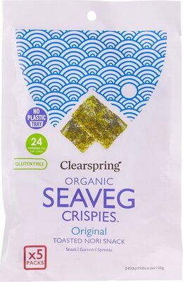 Clearspring Seaveg crispies 20g