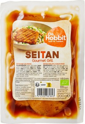 De Hobbit Seitan gourmet grill 200g