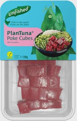 Unfished PlanTuna Poke Cubes 200g *DIEPVRIESPRODUCT*