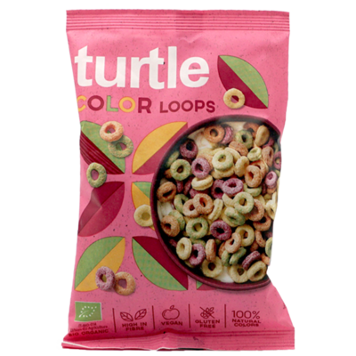 Turtle Color Loops ontbijtgranen 40g