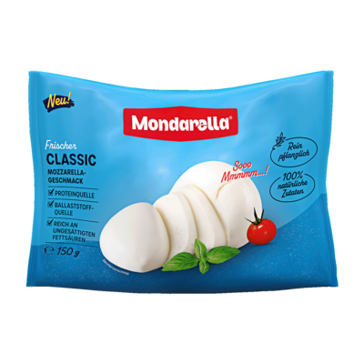 Mondarella Pflanzliche Mozzarella-Alternative 150g