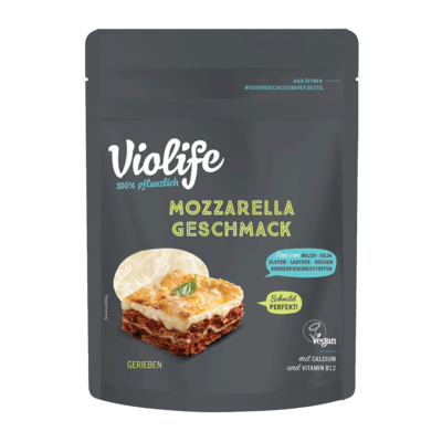 Violife mozzarella flavor grated 150g