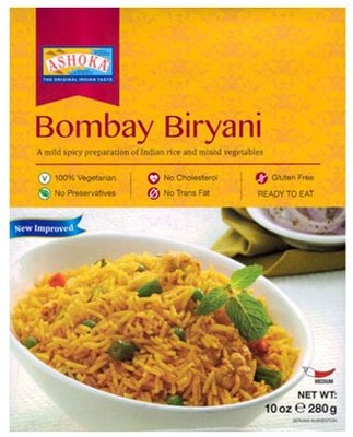 Ashoka Bombay Biryani heat and eat