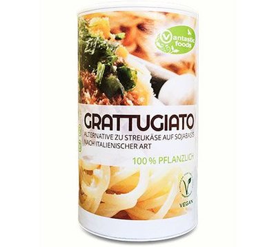 Grattugiato grated cheese alternative after Italian Art
