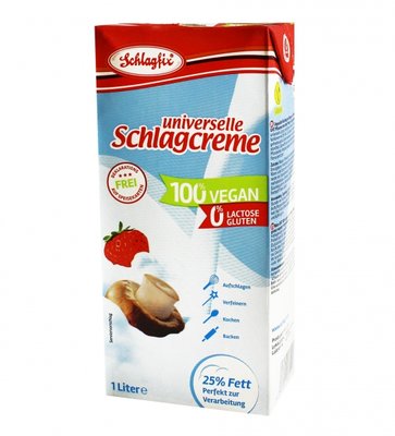 LeHa Schlagfix universal unsweetened whipping cream 1 liter *THT 17.09.2023*