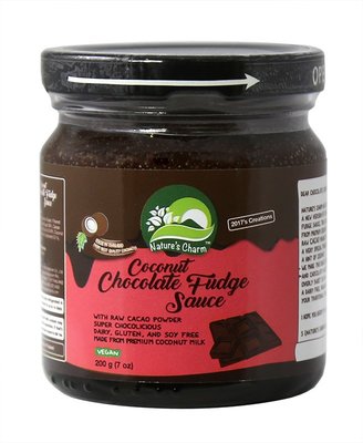 Nature's Charm Coconut Chocolate Fudge sauce 200g