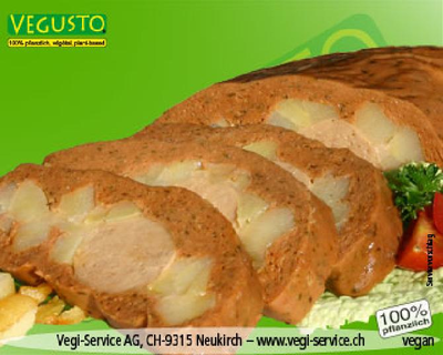 Vegusto 056 Vegan Special Roast with No-Muh Cheese 600g THT 26.04.2022*