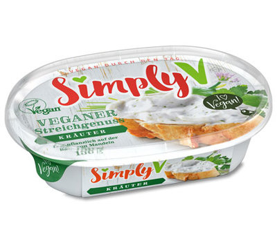 Simply V Veganer Streichgenuss Spread Herbs 150g *THT 17.10.2023*