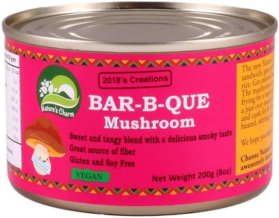 Nature's Charm jackfruit barbeque mushroom 200g *BBD 12.02.2023*