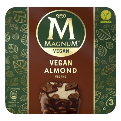 Mag­num Ve­gan al­mond 270ml (3 X 90ML)