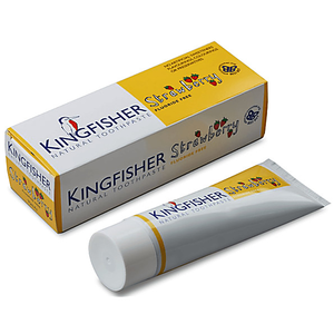 Kingfisher Kindertandpasta Aardbei- zonder fluoride 75ml